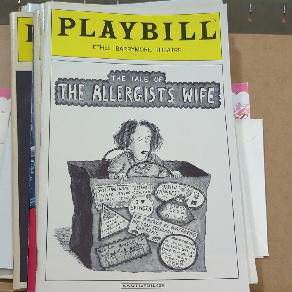 The Tale of the Allergist's Wife Playbill